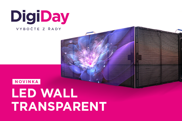 LED wall transparent